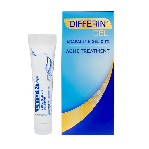 DIFFERIN  0.1% Adapalene Acne Treatment Gel, 0.5 oz (15g) – Image 2