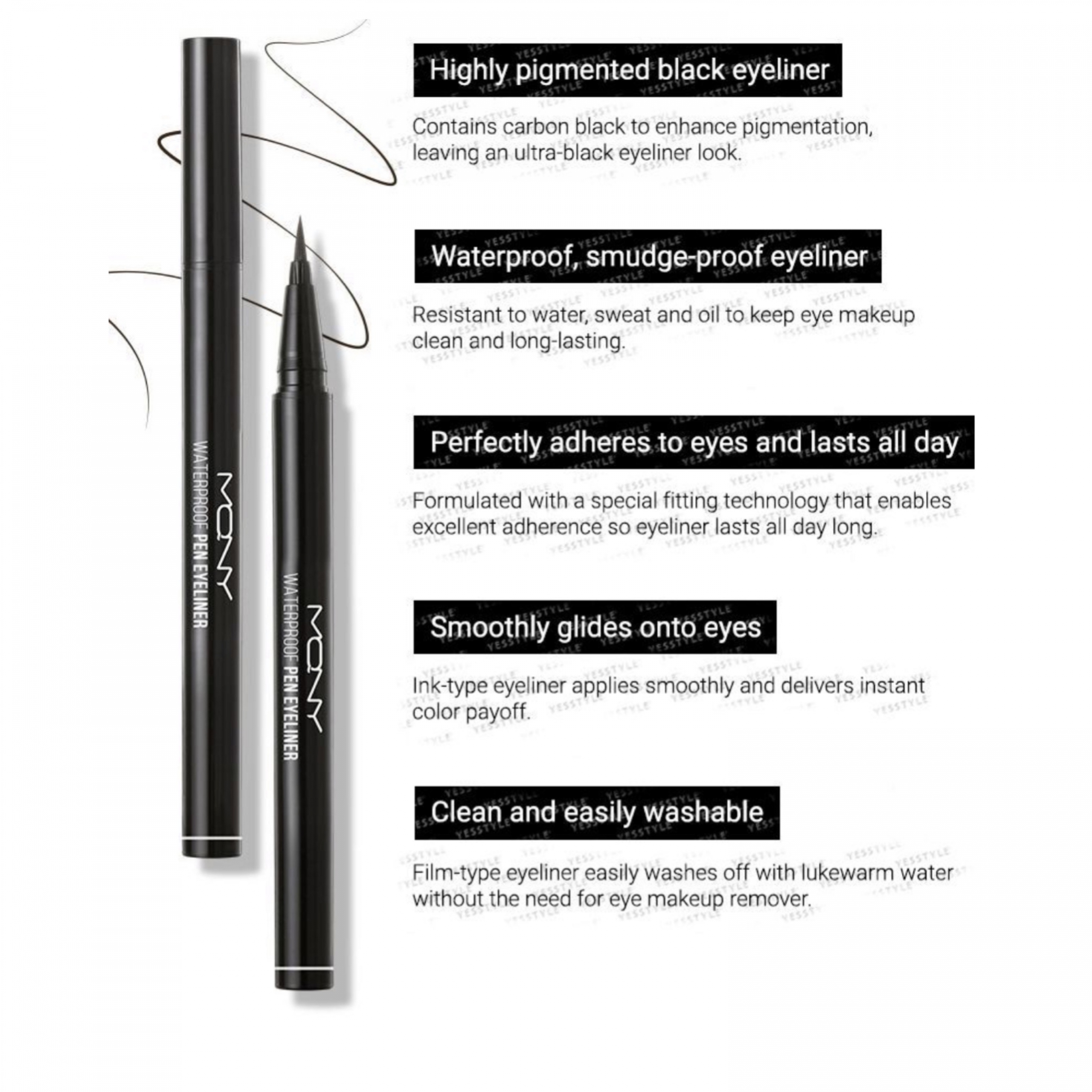 MACQUEEN - Waterproof Pen Eyeliner – Image 2