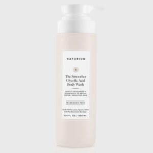 NATURIUM Smoother Glycolic Acid Exfoliating Body Wash