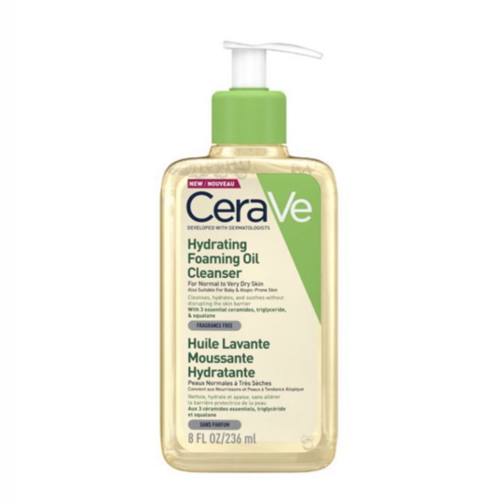 CERAVE Hydrating Foaming Oil-Cleanser 236 ML
