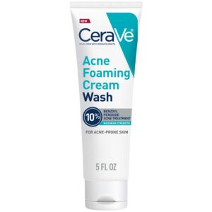 CERAVE Acne Foaming Cream Cleanser 10%