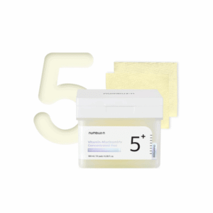 Numbuzin No.5+ Niacinamide Concentrated Toner Pad | Glutathione, Niacinamide, PHA & LHA, 180ml/70pads/
