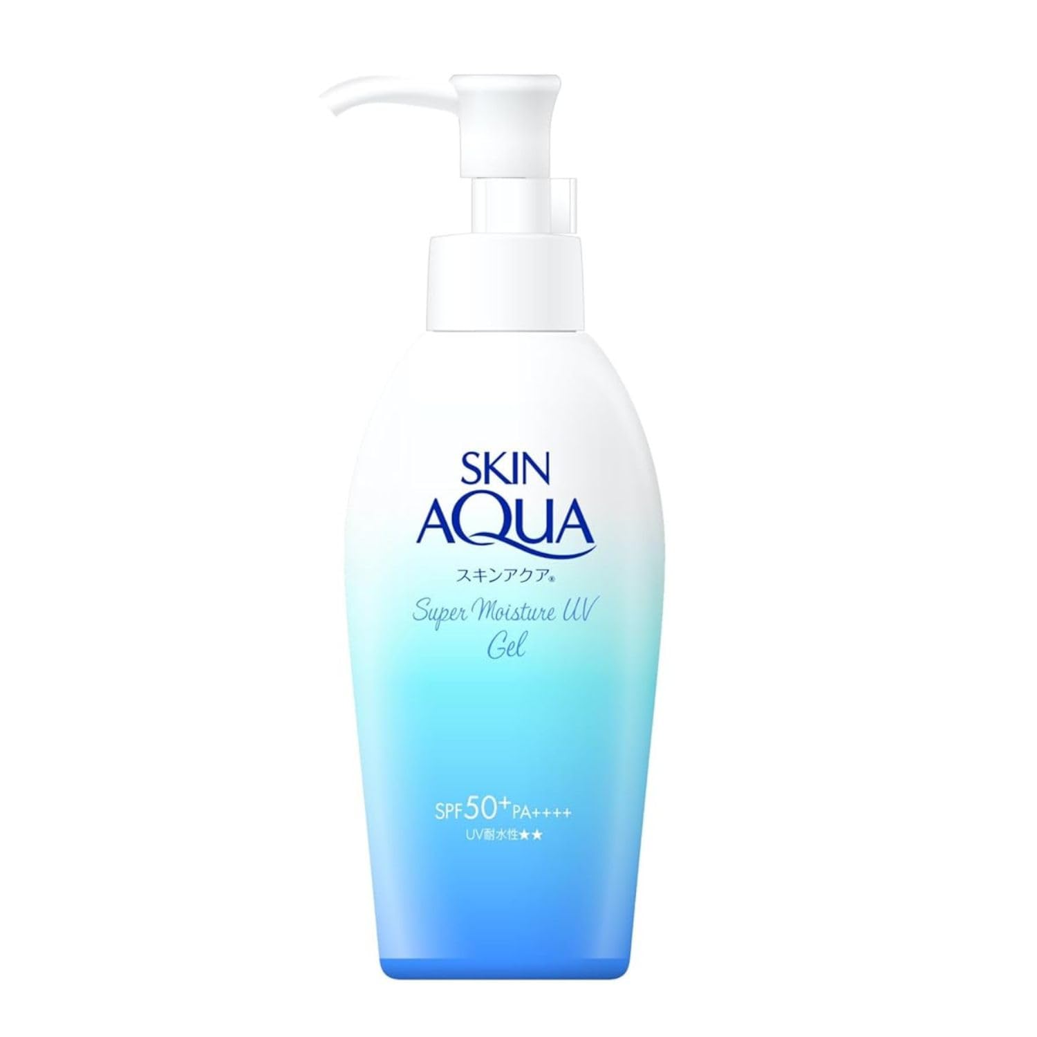 IMG_3698 Rohto Mentholatum - Skin Aqua UV Super Moisture Gel SPF 50+ PA++++ - Crème solaire 140 g – Image 1