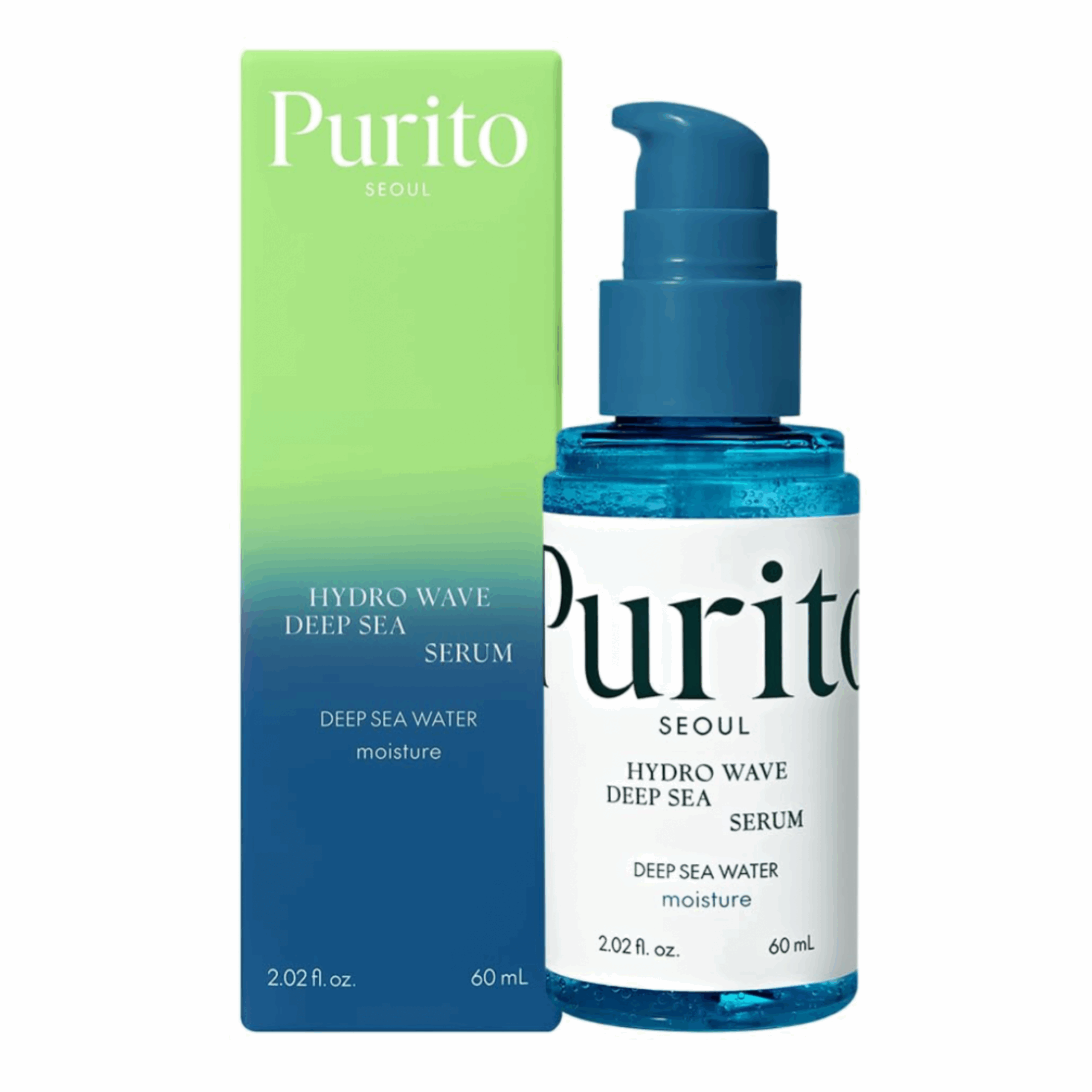 Purito SEOUL - Hydro Wave Deep Sea Serum - Sérum hydratant profondeur des abysses 60 ml