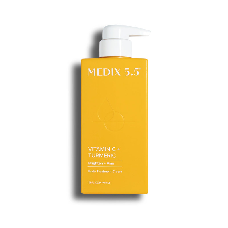 Medix 5.5 – Crème Corporelle à la Vitamine C et Curcuma 444 ml