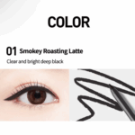 MACQUEEN - The Big Waterproof Pencil Gel Liner - 01 Smoky Roasting Latte] NOIR – Image 2