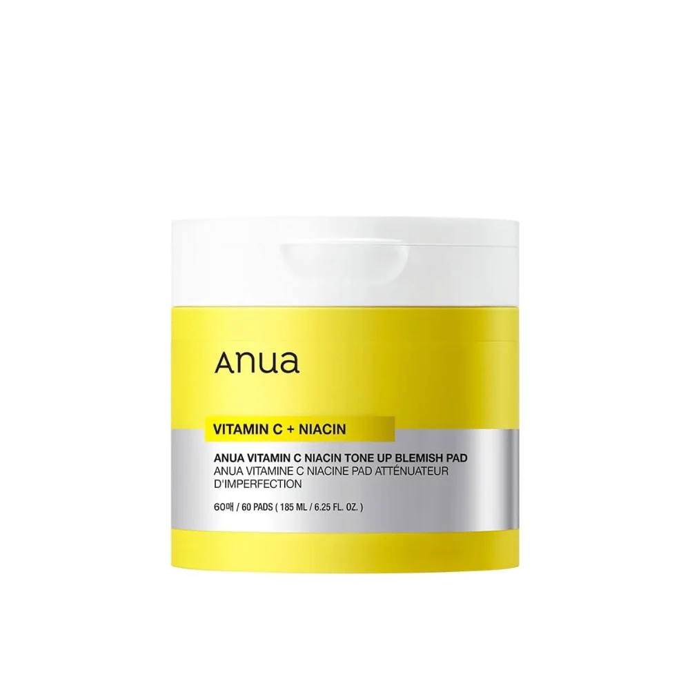 img_3611 Anua - Vitamin C Niacin Tone Up Blemish Pad - Pads éclaircissants et exfoliants à la vitamine C et niacinamide – Image 1