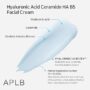 APLB - Hyaluronic Acid Ceramide HA B5 Facial Cream - Crème pour le visage – Image 2