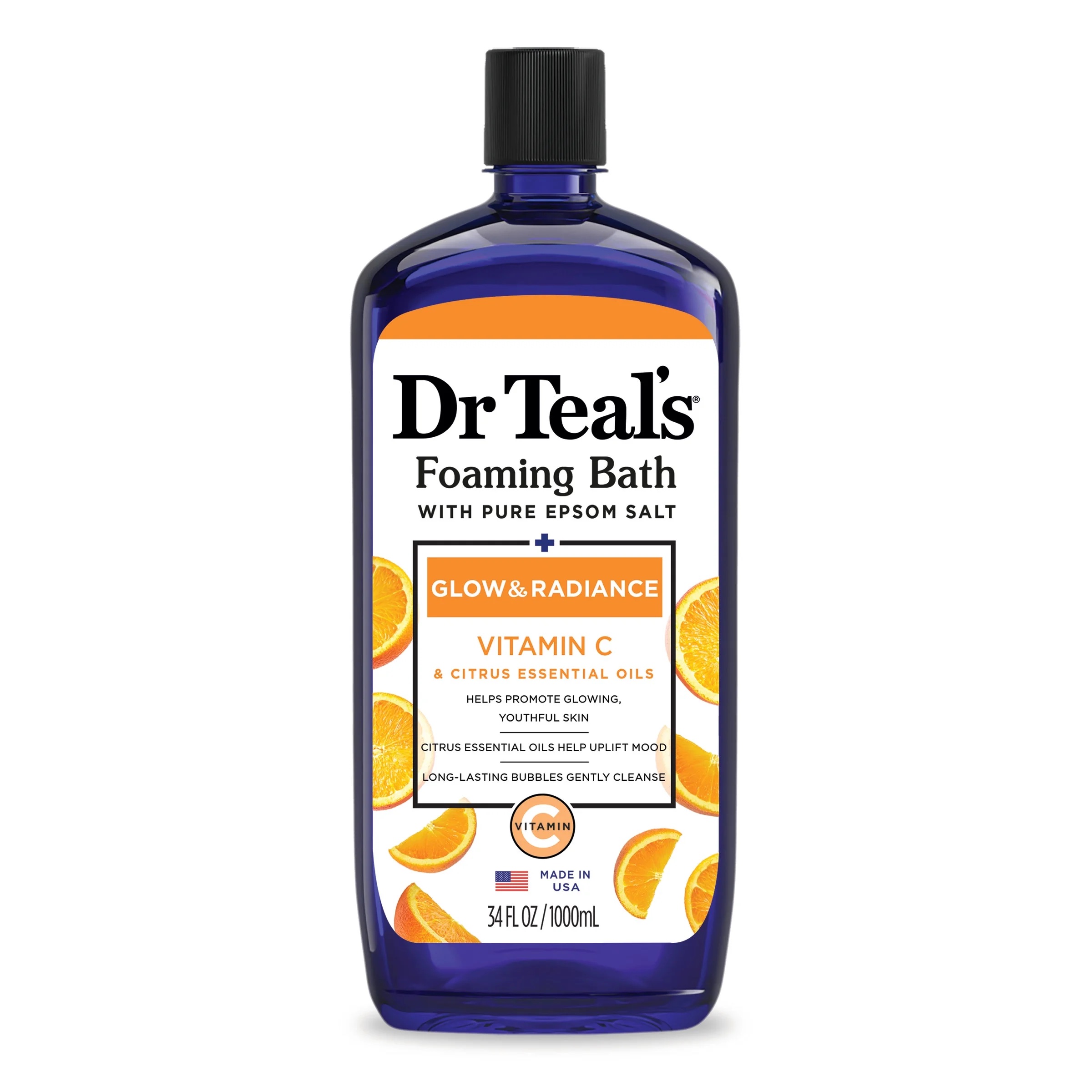 img_0988 Dr Teals Body Wash Glow & Radiance Vitamin C Citrus 1000ml – Image 1