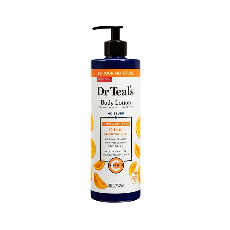 img_0989 Dr TEALS Moisture + Radiance Lait Corps Éclat à La Vitamine C & Agrumes 552ml – Image 1