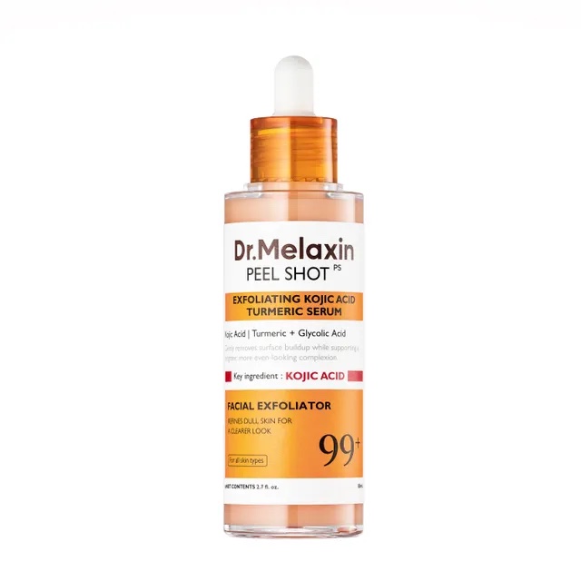 img_4283 Dr.Melaxin - Peel Shot Exfoliating Kojic Acid Turmeric Serum - Sérum exfoliant éclat 80 ml – Image 1