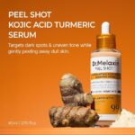 Dr.Melaxin - Peel Shot Exfoliating Kojic Acid Turmeric Serum - Sérum exfoliant éclat 80 ml – Image 2