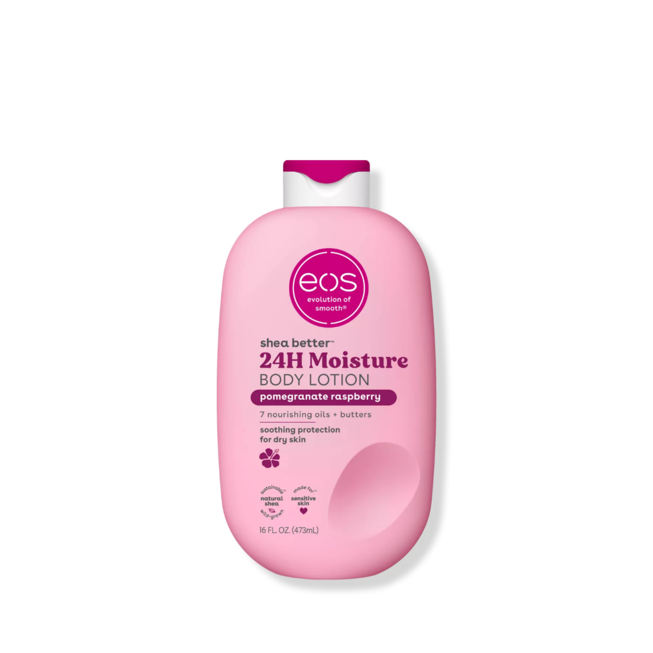 photo-output-1-23 EOS Shea Better 24H Moisture Body Lotion - Pomegranate Raspberry - 473ml – Image 1