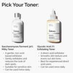 THE ORDINARY Saccharomyces Ferment
30% Milky Toner for Gentle Exfoliation and Hydration – Image 2