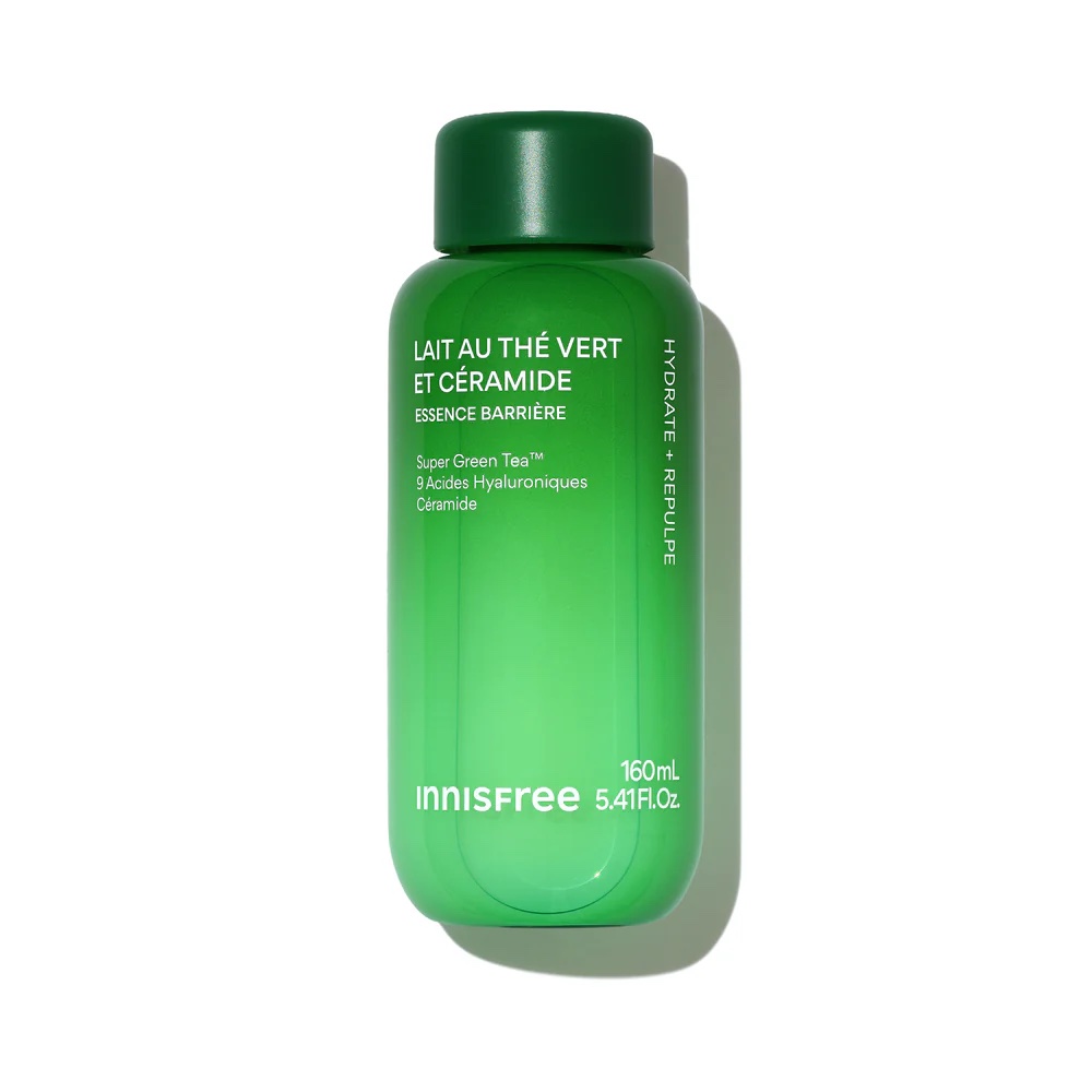img_3422 Innisfree Green Tea Ceramide Milk Barrier Essence 160ml – Image 1