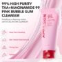 APRILSKIN TXA Niacinamide 99 Pore Care Pink Bubble Gum Deep Cleanser – Image 3