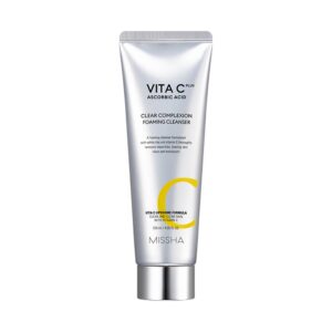 Missha Vita C plus clear complexion foaming cleanser 120ml