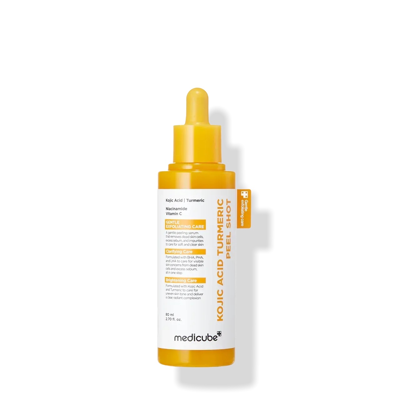 img_3207 MEDICUBE KOJIC ACID TURMERIC PEEL SHOT 80ML – Image 1