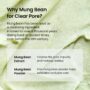 beplain - Mung Bean Ph-balanced Cleansing Foam - Mousse nettoyante Ph-équilibrée à la fève mung – Image 6