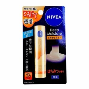 Nivea Japan - Deep Moisture Melty Type Lip Balm SPF 26 PA++ - Baume à lèvres avec SPF honey