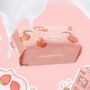 COLORROSE - Peach Disposable Face Towel - Serviettes visage jetables ultra-douces en coton 100 pieces