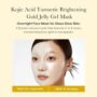 medicube - Kojic Acid Turmeric Brightening
Gel Mask Set [28g x 4 sheets] – Image 3