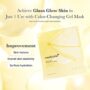 medicube - Kojic Acid Turmeric Brightening Gel Mask Set [28g x 4 sheets] – Image 2